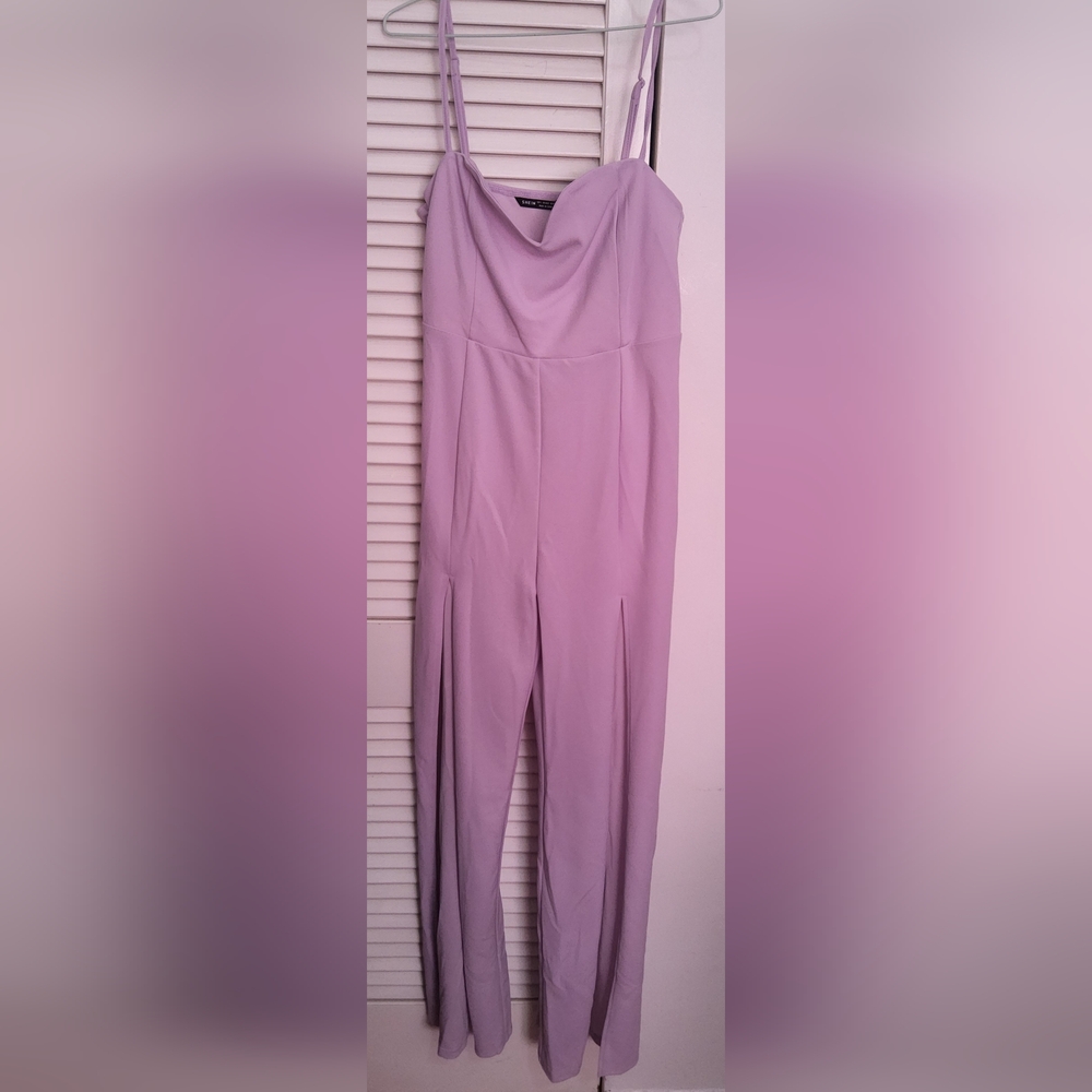 SHEIN Light Purple Jumpsuit